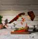 Dragon And Castle Handmade Resin Lamp