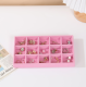 Jewelry tray box-15-grid model-Beige-1 piece - Option1