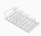 Eye shadow box storage rack-transparent yellow-PS-1 piece - Option1