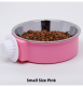 Pet hanging cage steel bowl-blue-14 * 14 *5cm-1 piece - Option1