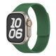IwatchS10 Dynamic Wind Litchi Pattern Soft Magnetic Silicone Watch Strap