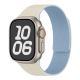 IwatchS10 Dynamic Wind Litchi Pattern Soft Magnetic Silicone Watch Strap