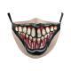 Digital Printing Wansheng Face Mask Skull Double-layer Dust Mask