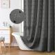Polyester Simple Hydrangea Cut Shower Curtain
