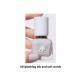 Water-based Quick-drying Baking-free Long-lasting Tearable Popular Color White Fragrance-retaining Nail Polish