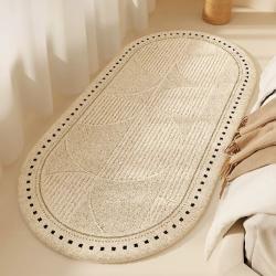 French Light Cream Style Bedroom Ins Style Bedside Carpet
