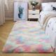 Silk-wool Carpet Bedroom Bedside Living Room Solid Color