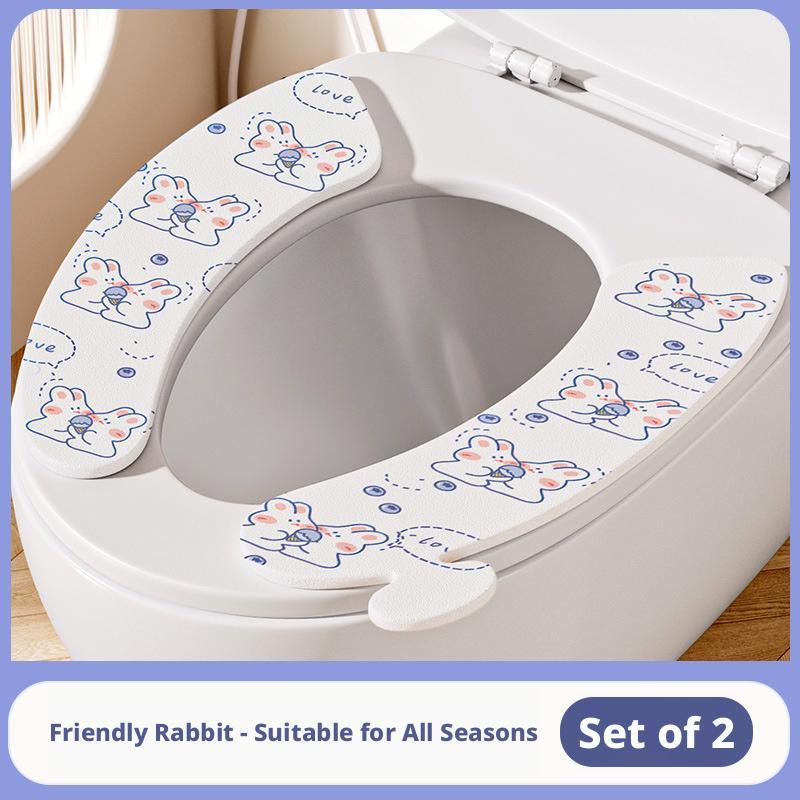Handle-mounted toilet mat-Youai Rabbit-1 piece - Option1