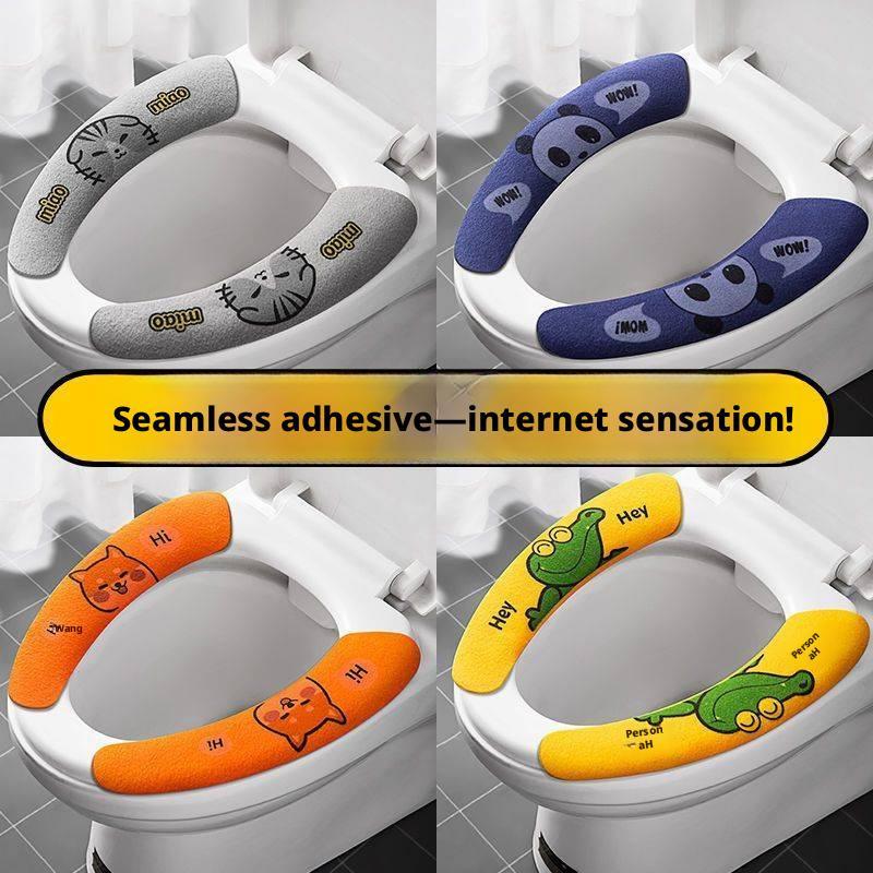 Toilet Seat-Regular Gray-Pair - Option1