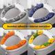 Toilet Seat-Regular Gray-Pair - Option1