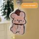 Water-Absorbent, Thickened Coral Fleece Cartoon Black Cat Hand Towel