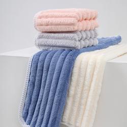 Household Extra-large Extra-thick Coral Fleece Towel