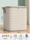 Quilt storage box-Yellow stripe-Large-50 * 50 *40-One pack - Option1