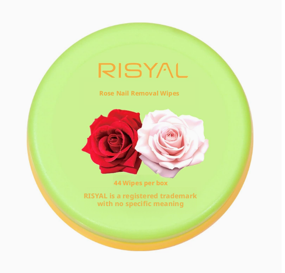 Nail removal and cleaning cotton tablets-rose seed oil model-green-cotton-44 tablets-1 box - Option1