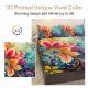 Bedding Fitted Sheet With Deep Pocket Mattress Cover Sheets,Colorful Flowers Printed Fabric Bed Sheets