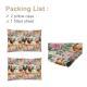 Hen Rooster Print Bed Sheet Set Farmhouse Animals Fitted Sheet, Room Decor Chicken Bedding Set Floral Rose Pattern Bed Cover 3Pcs