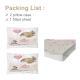3PCS Girly Bed Fitted Sheet Set, My Little Princess, 1 Fitted Sheet, 2 Pillow Cases