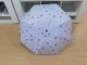 Three-fold sunny umbrella-twin flowers-dark blue-1 - Option1