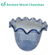 Striped lace flowerpot-amber grey-PET-13.5*11cm-1 piece - Option1
