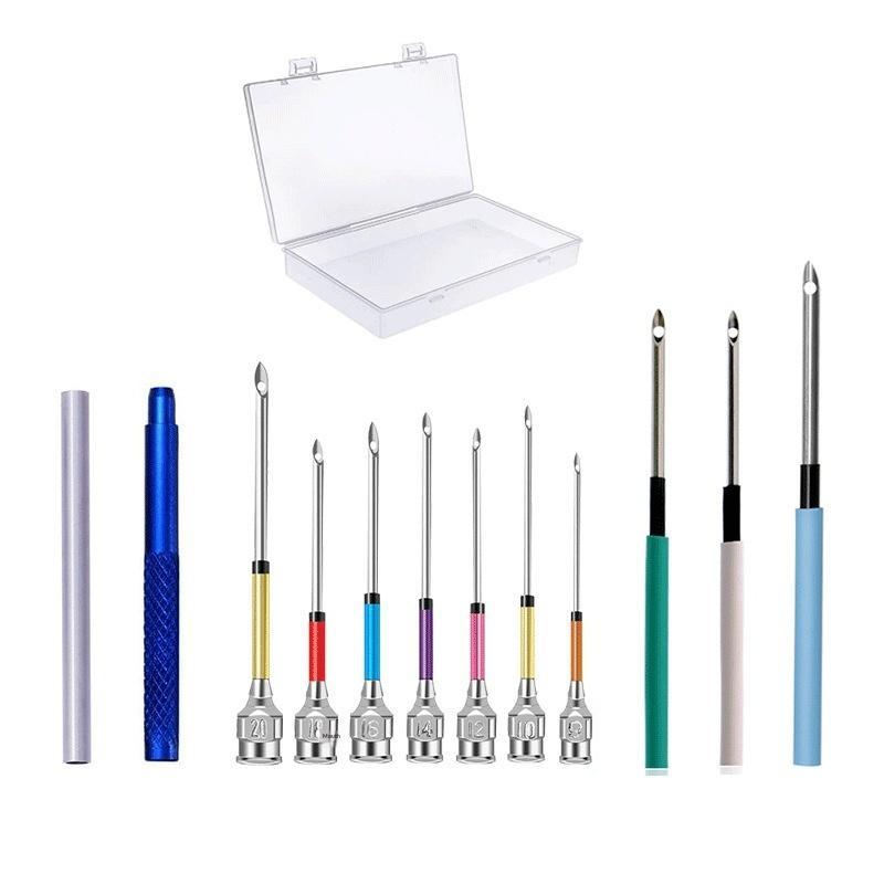 All-Model Embroidery Punch Needle Tool Set With Easy-Replaceable Heads