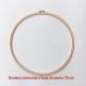 DIY Chinese-style Round Bamboo Embroidery Hoop