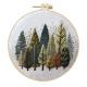 Landscape Handmade Cloth Art Material Kit Sets Creative Handmade Needle And Thread English
