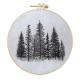 Landscape Handmade Cloth Art Material Kit Sets Creative Handmade Needle And Thread English