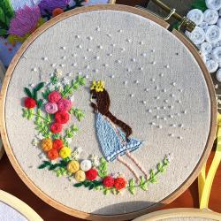 Creative Handmade Embroidery Simple Material Package