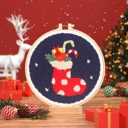 Christmas Series Russia Poke Handmade Material Package Beginners Introduction