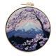 Embroidery Handmade Cloth Art Material Kit Sets Creative Needlework English
