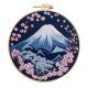 Embroidery Handmade Cloth Art Material Kit Sets Creative Needlework English