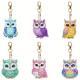 DIY Diamond Painting Keychain - Eagle Pattern, DIY Decorations, Diamond Kit Craft Supplies, Handmade Mosaic Painting Keychain DIY Set Suitable For Beginners, Creative Handmade Craft Gift Set