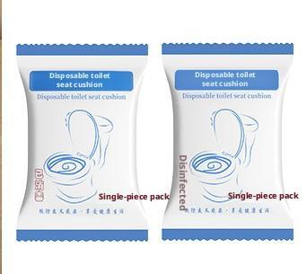 Disposable toilet seat-thickened packaging-non-woven fabric-10 packs/pack - Option1