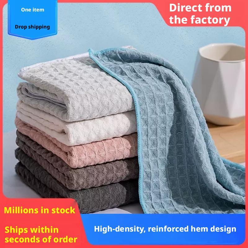 Waffle rag-25 * 25 random color-1/strip - Option1