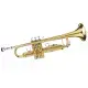 Drop B Tone Adjustable Trumpet Gloves Set Plaint Golden