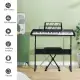 Do Not Sell On Amazon GEP-110 61 Key Keyboard With Piano Stand, Piano Bench, Built In Speakers, Headphone, Microphone, Music Rest, LED Screen, 3 Teaching Modes For Beginners