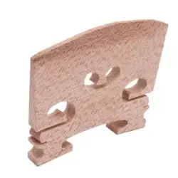 4-4 High Quality Maple Violin Bridge Wood-colored