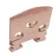 4-4 High Quality Maple Violin Bridge Wood-colored