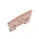 4-4 High Quality Maple Violin Bridge Wood-colored