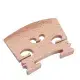 4-4 High Quality Maple Violin Bridge Wood-colored
