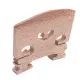 4-4 High Quality Maple Violin Bridge Wood-colored