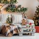 Small Christmas Tree With Decorations Set - Artificial Tabletop Christmas Tree For Desk Display, Festive Christmas Tree Ornament  Pack Of 3 Mini Small Christmas Trees For Table