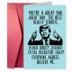 Birthday Greeting Card Funny Greeting Card Funny Text Cartoon Greeting Card