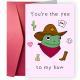 Birthday Greeting Card Funny Greeting Card Funny Text Cartoon Greeting Card
