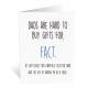 Birthday Greeting Card With Envelope Text Card