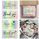 50 Sheetspack Laser Holographic Gift Card Greeting Card Gift