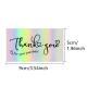 50 Sheetspack Laser Holographic Gift Card Greeting Card Gift