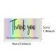 50 Sheetspack Laser Holographic Gift Card Greeting Card Gift