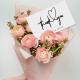 Simple Gift Packaging Greeting Coated Paper Card