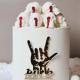 Creative Acrylic Rock Cake Decoration Ornament